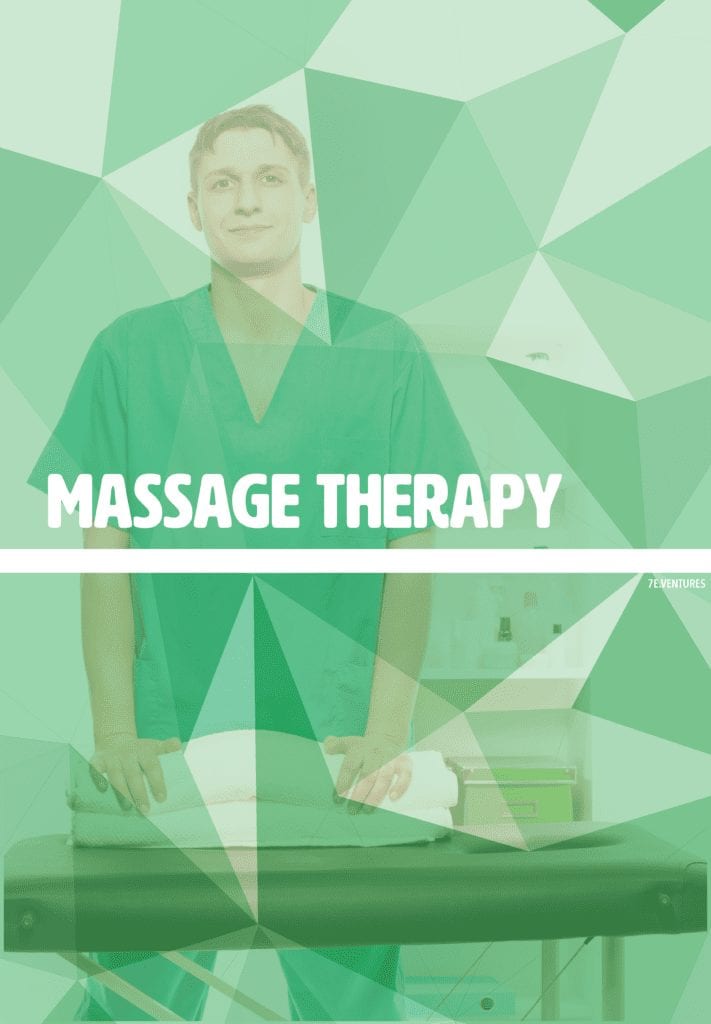 Nontraditional Career Poster: Massage Therapy